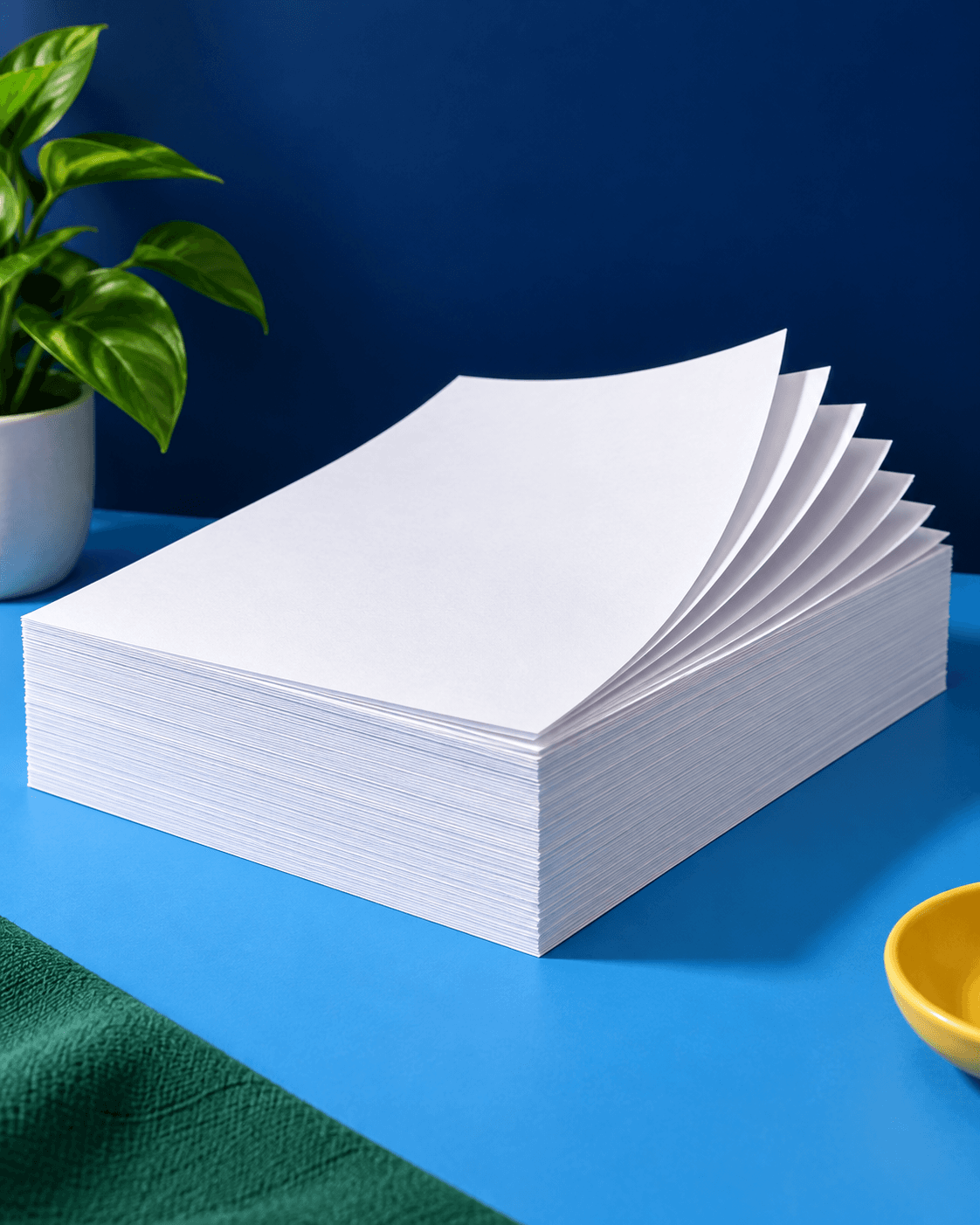 Conceptual image illustrating A4 Photocopy Paper; not an actual Basnet product photograph